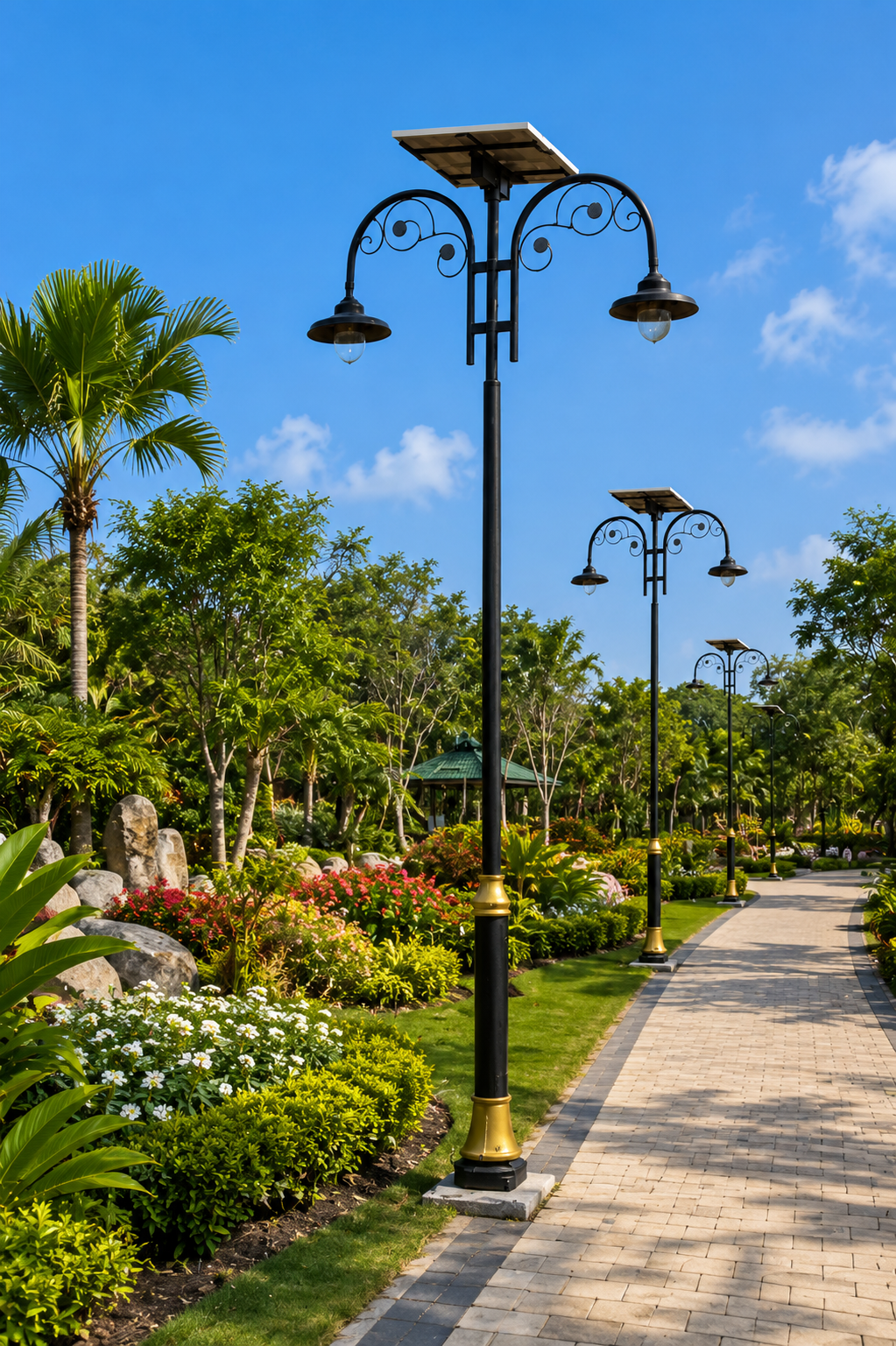Solar Decorative Light Pole